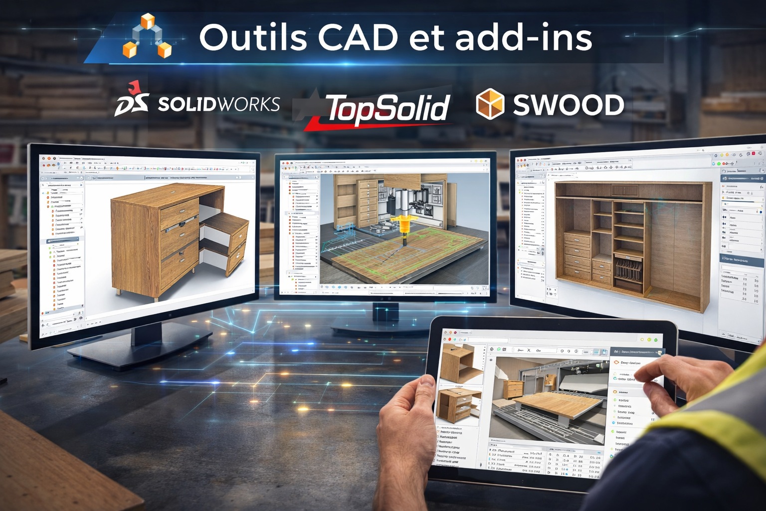Outils CAD et add-ins
