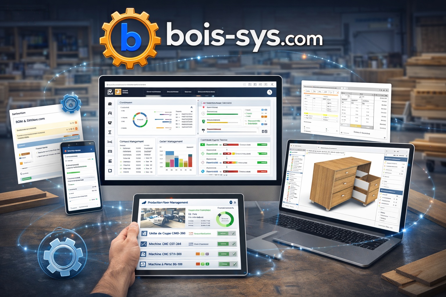 Aperçu de la plateforme Bois-sys